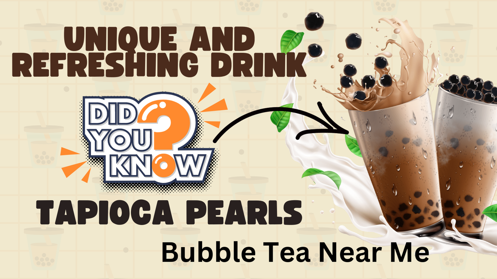 Embarking on a Flavorful Journey: Discovering the Best Bubble Tea Near Me