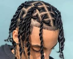Image of Braided Styles haircut men's 2024