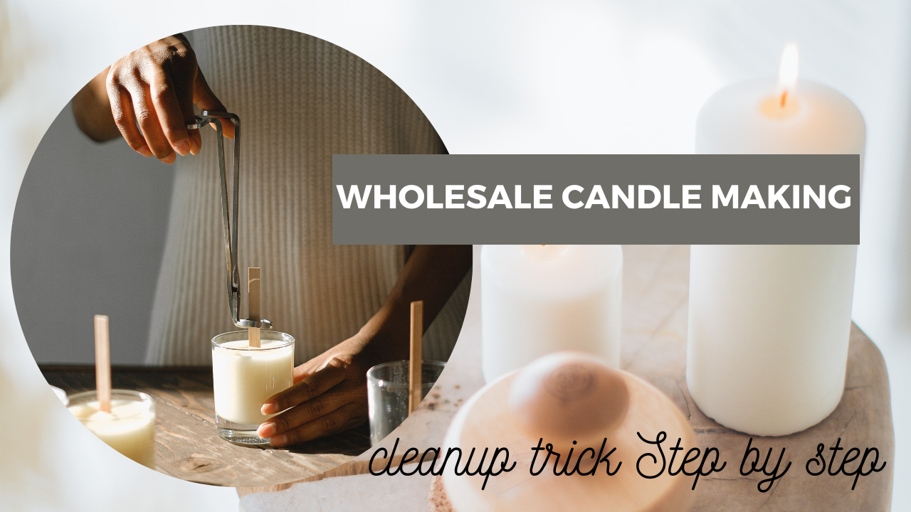 Tricks To Help With Cleanup After Wholesale Candle Making