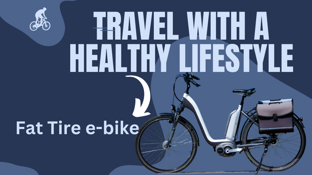 The combination of Fat Tire e-bike and health tourism