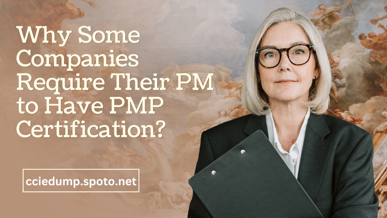 Why Some Companies Require Their PM to Have PMP Certification?