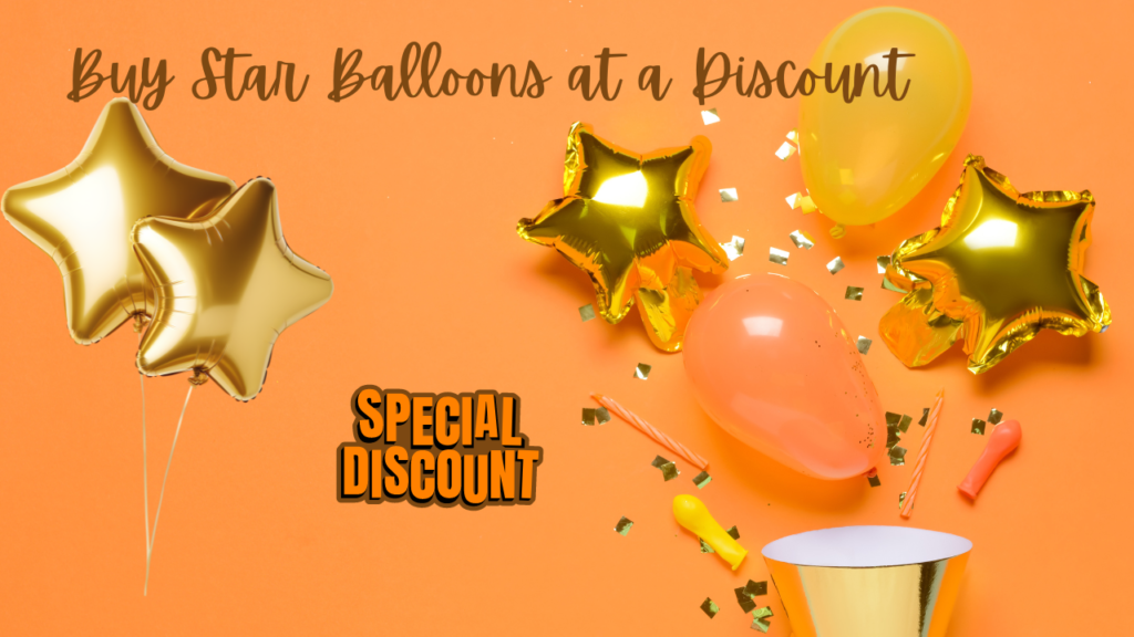 Buy Star Balloons at a Discount